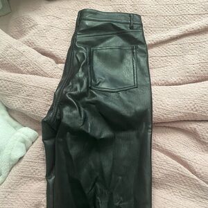 Aritzia Wilfred leather pants